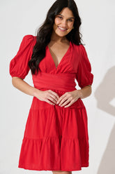 Lovely Dress in Red